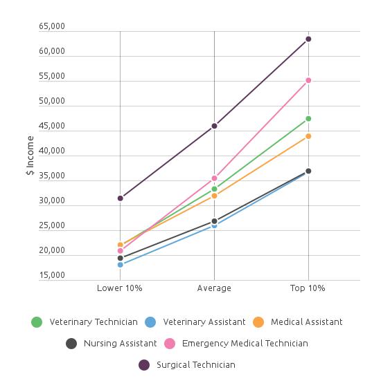 Vet Tech Salary How Much Does A Veterinary Technician Make 